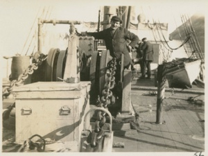 Image of Man on deck